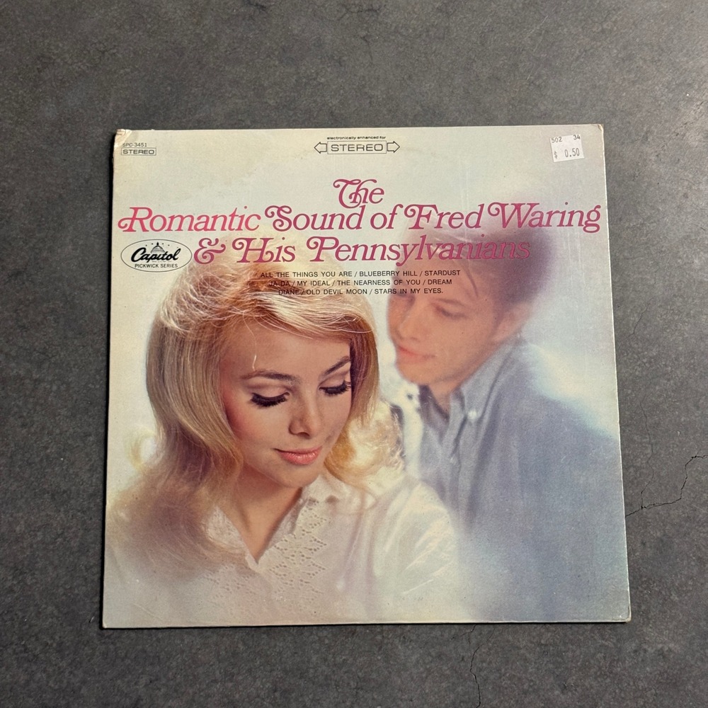 Fred Waring & His Pennsylvanians The Romantic Sound Vinyl LP Capitol SPC-3451